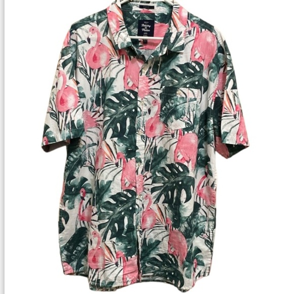 artistry in motion Other - Men’s flamingo Hawaiian shirt slim fit XXL